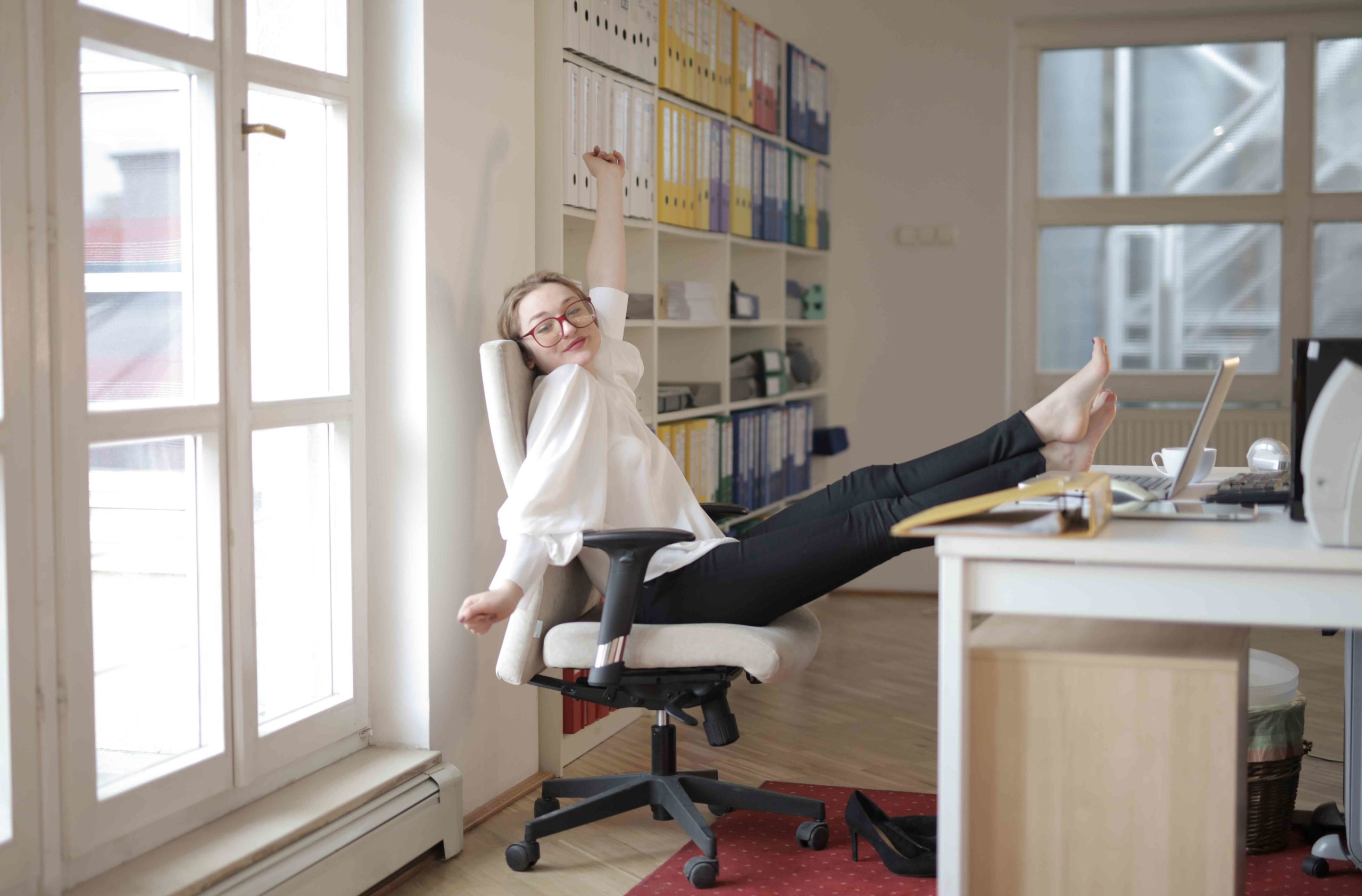 stretching to avoid injuries while working from home